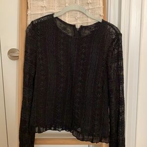 Allsaints Navy Blouse size 4